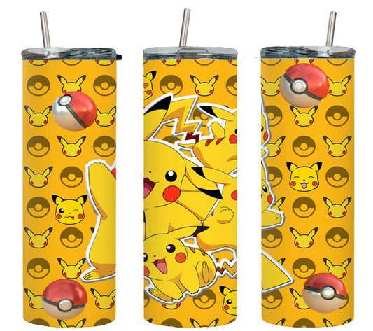Yellow Electric Rodent-7965 - tumbler