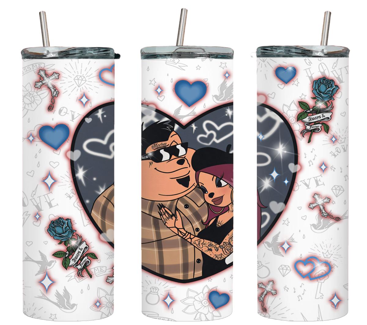 Doggy Love Cholos-8545 - tumbler