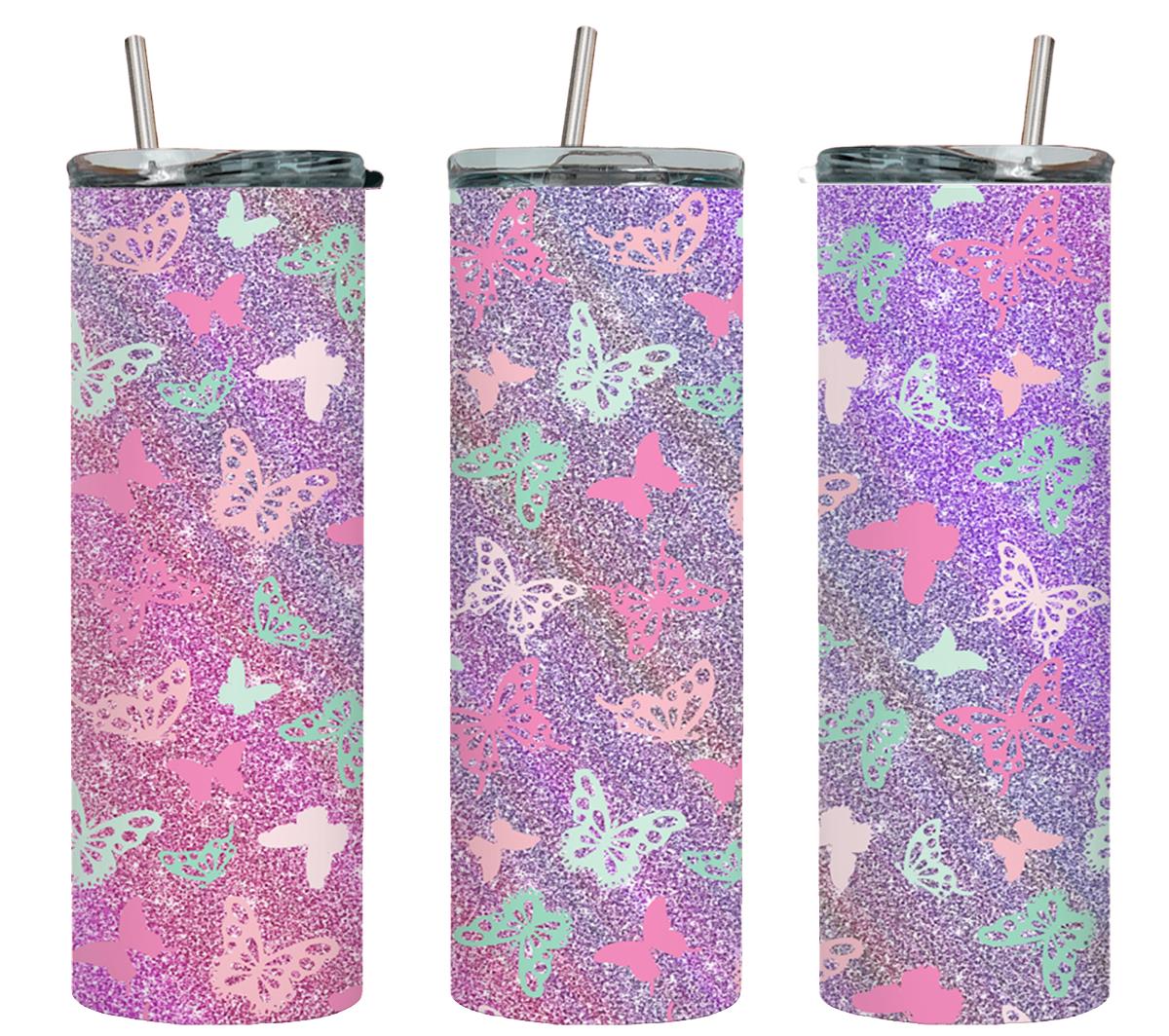 Butterflies - tumbler