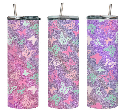 Butterflies - tumbler