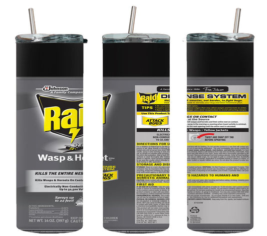 Raid Wasp and Hornet - tumbler