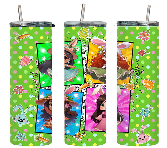 Pocahontas, Merida, Moana, Mulan-8922 - tumbler