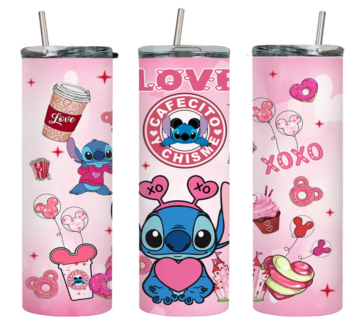 Cafecito y Chisme Love Alien-8800 - tumbler
