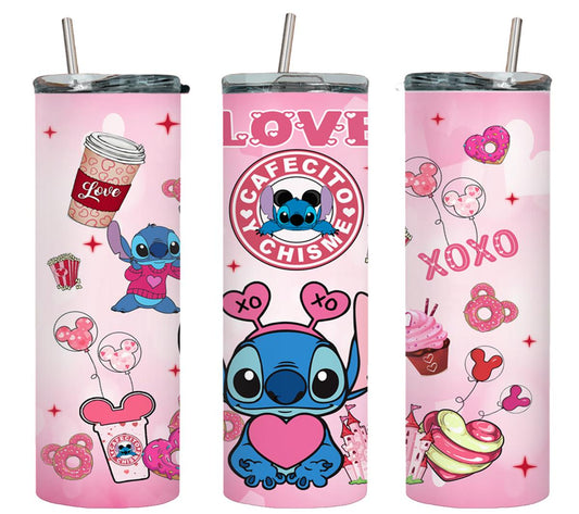 Cafecito y Chisme Love Alien-8800 - tumbler