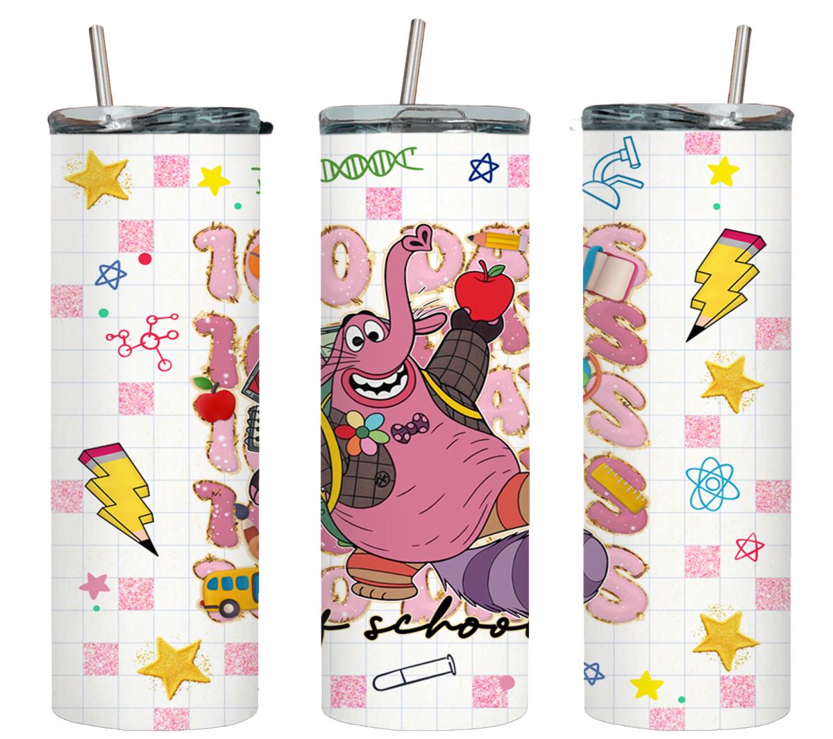 100 Days of School-8763 - tumbler