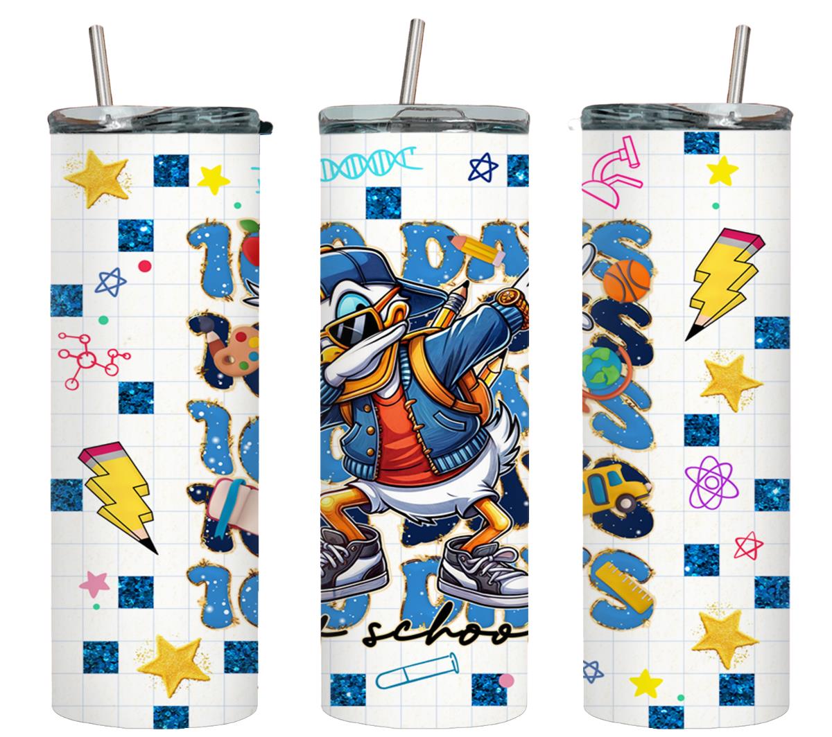 100 Days of School-8769 - tumbler