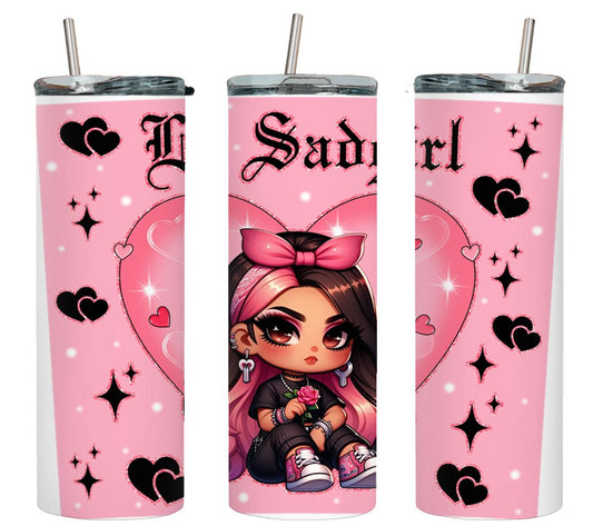 La Sad Girl-8535 - tumbler