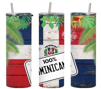 100% Dominicano - tumbler
