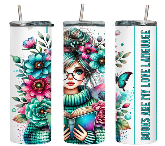 Book Lover - tumbler