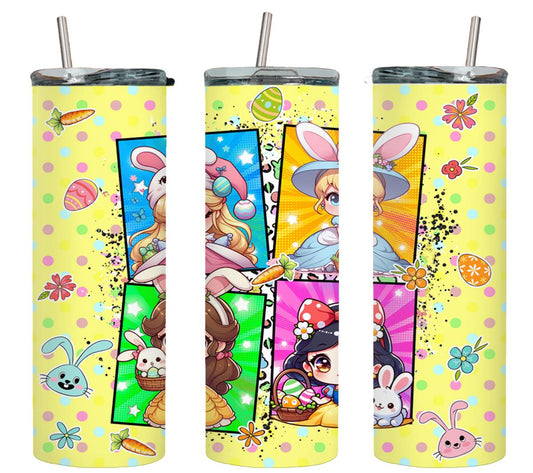 Aurora, Cinderella, Belle, Snow White-8907 - tumbler