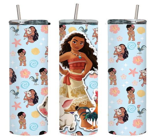 Princess Moana-9385 - tumbler
