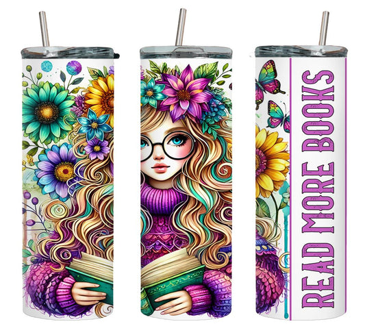 Book Lover - tumbler