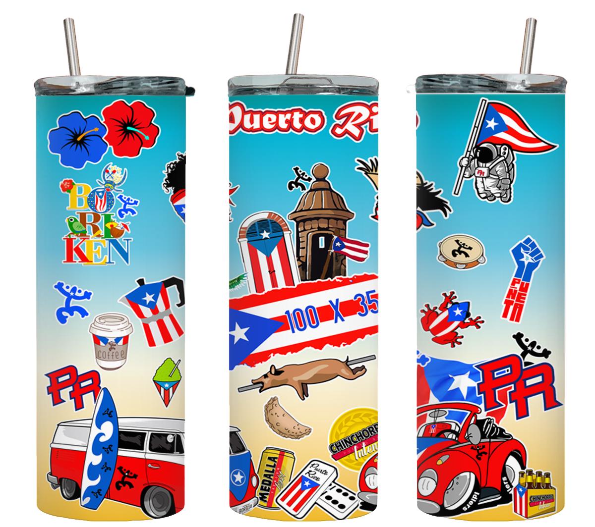 Puerto Rico-8212 - tumbler