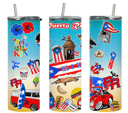 Puerto Rico-8212 - tumbler