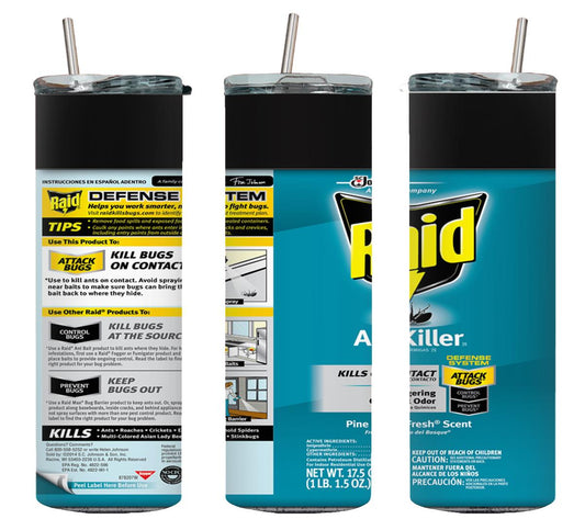 Raid Ant Killer - tumbler