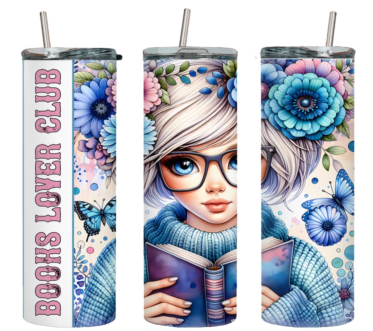 Book Lover-8152 - tumbler