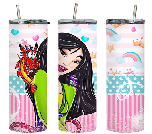 Princess Mulan-9397 - tumbler
