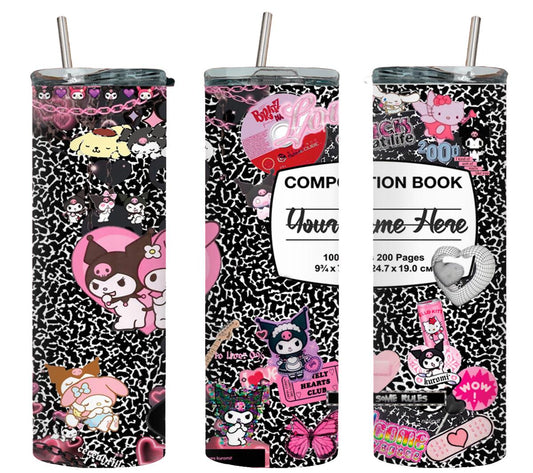 Personalized Kuromi Back to School-8100 - tumbler