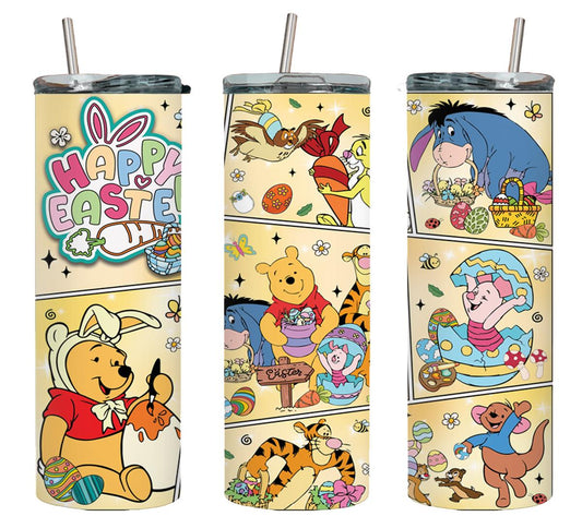 Happy Easter Bear and Friends-9081 - tumbler