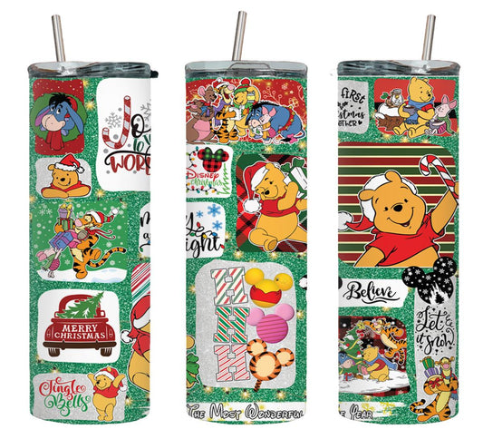 Bear in Christmas-8904 - tumbler