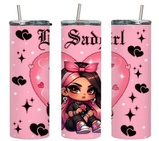 La Sad Girl-8536 - tumbler