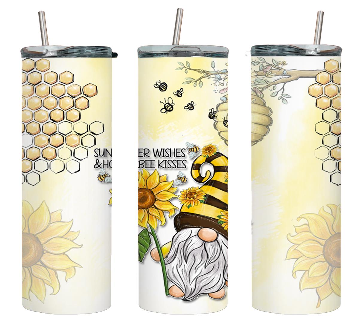 Sunflower Wishes and Honey Kisses - tumbler