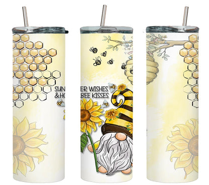 Sunflower Wishes and Honey Kisses - tumbler