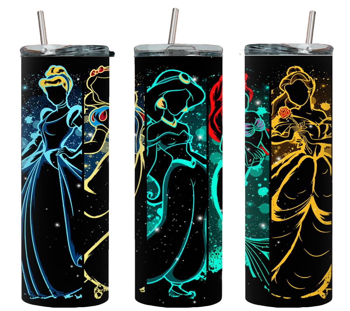 Neon Princess-9415 - tumbler