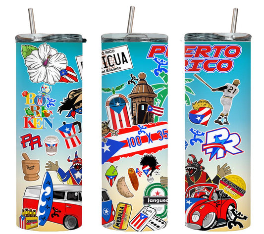 Puerto Rico - tumbler