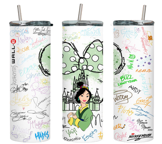 Princess Mulan-9396 - tumbler