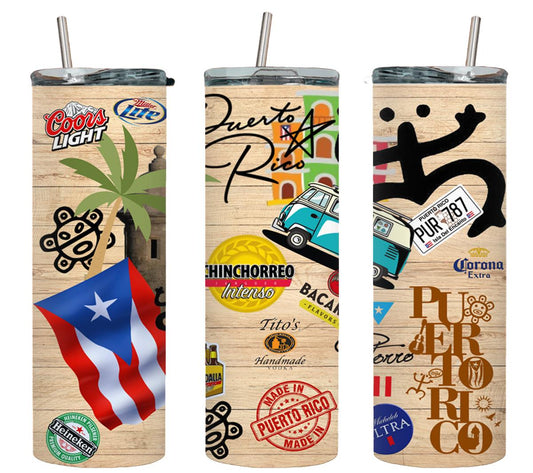 Puerto Rico - tumbler