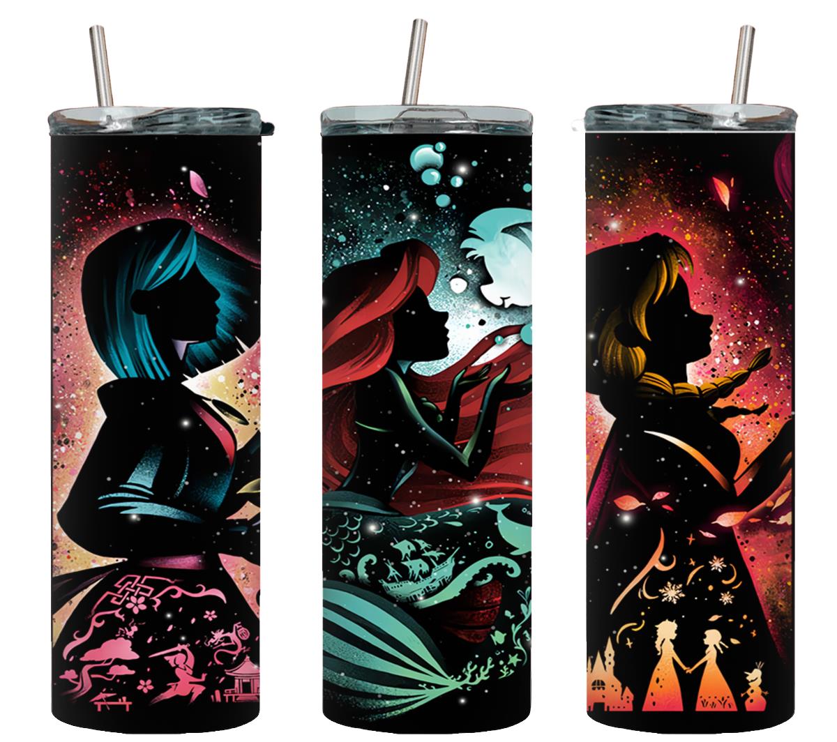 Neon Princess-9419 - tumbler