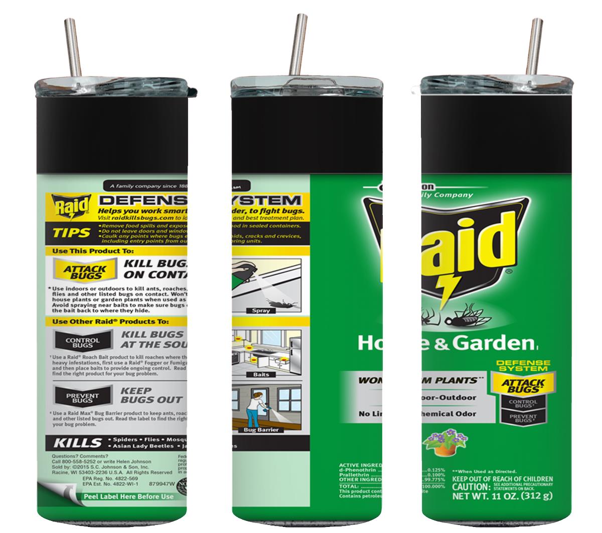 Raid House and Garden - tumbler
