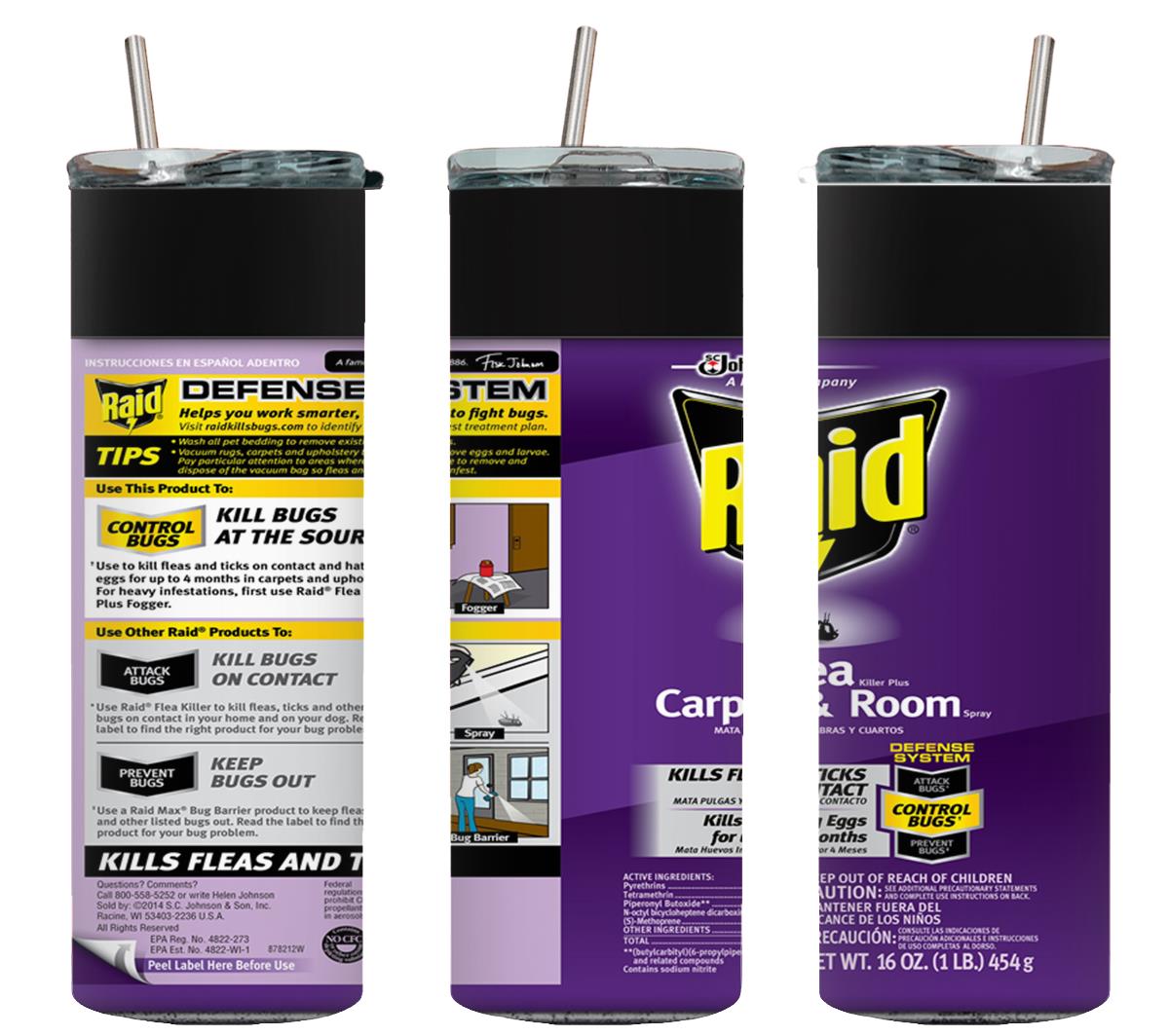 Raid Flea-8189 - tumbler