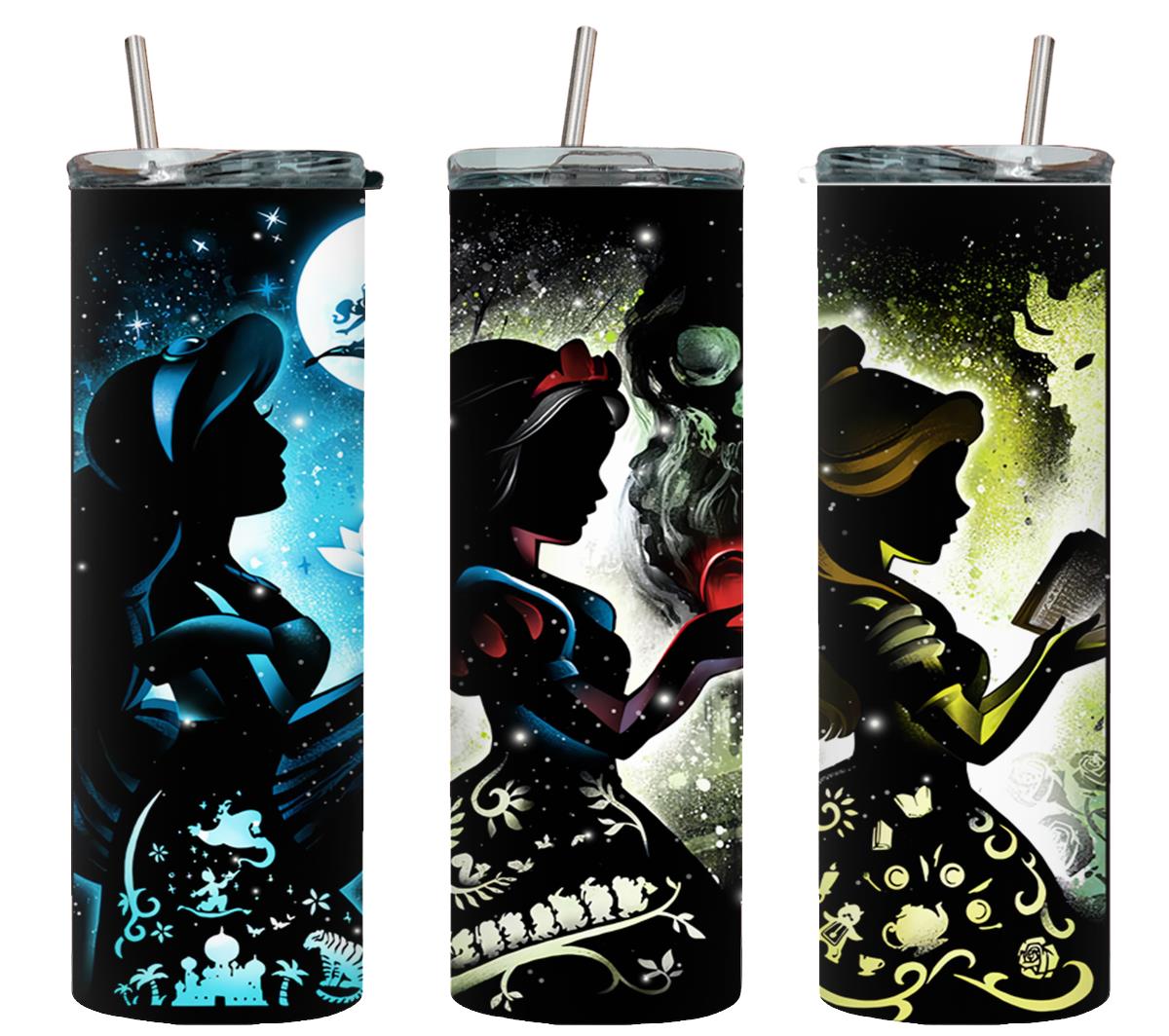 Neon Princess-9417 - tumbler