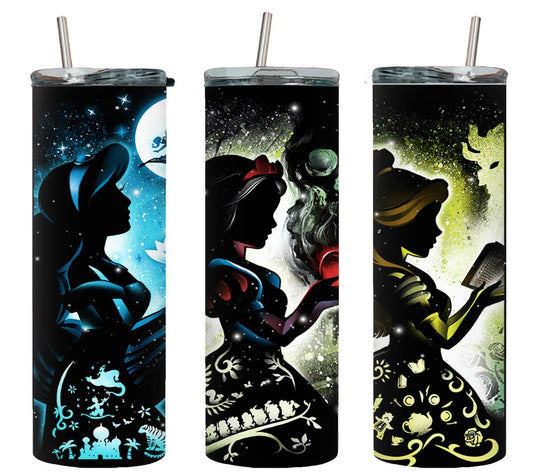 Neon Princess-9417 - tumbler