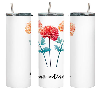 Personalized Birthday November Chrys - tumbler