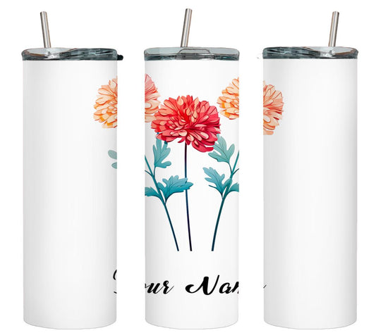 Personalized Birthday November Chrys - tumbler
