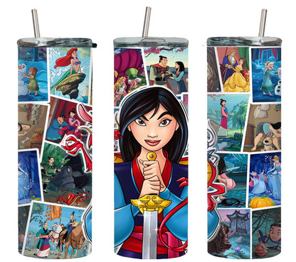 Princess Mulan-9399 - tumbler