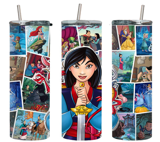Princess Mulan-9399 - tumbler