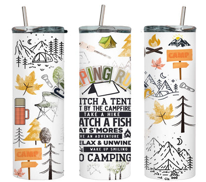 Camping Rules-8481 - tumbler