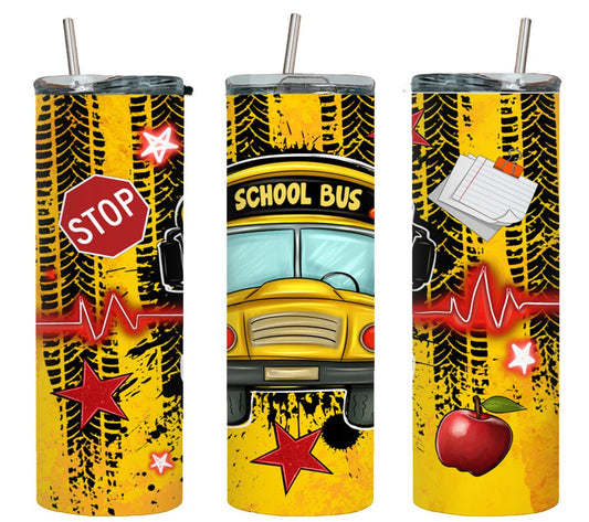 School Bus Driver-8102 - tumbler