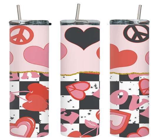 Retro Love - tumbler