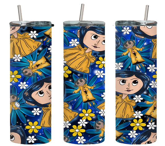 Coral Button-9088 - tumbler