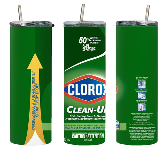 Clorox Cleanup - tumbler