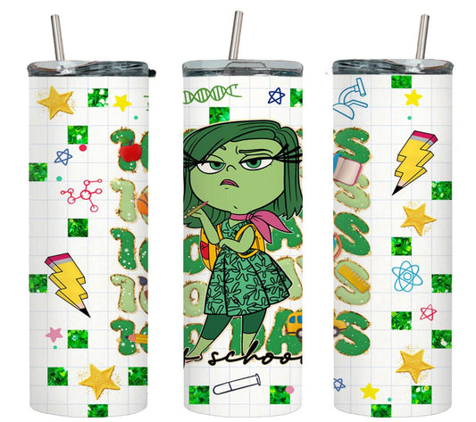 100 Days of School - tumbler