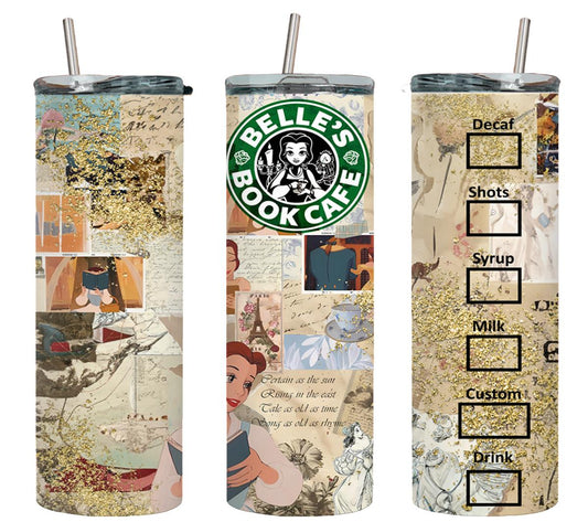 Princess Belle-9318 - tumbler