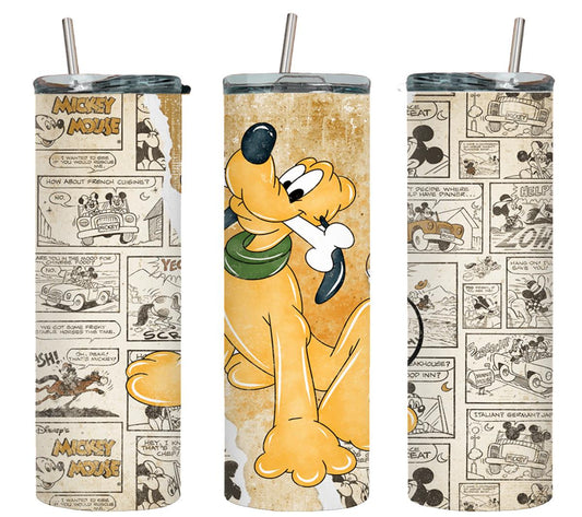 Little Dog Cartoon-8872 - tumbler