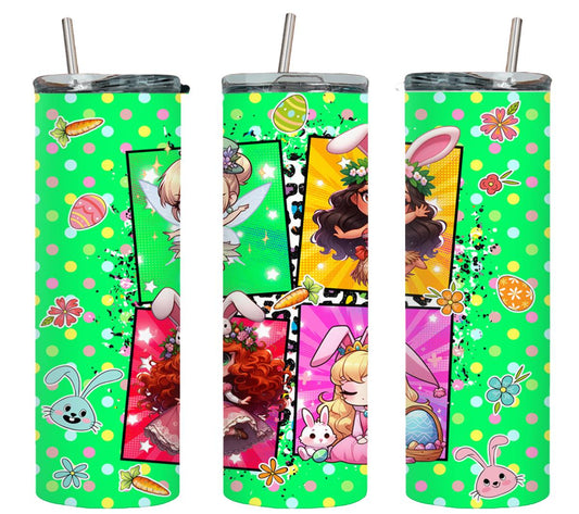 Tinker Bell, Moana, Merida, Aurora-8926 - tumbler