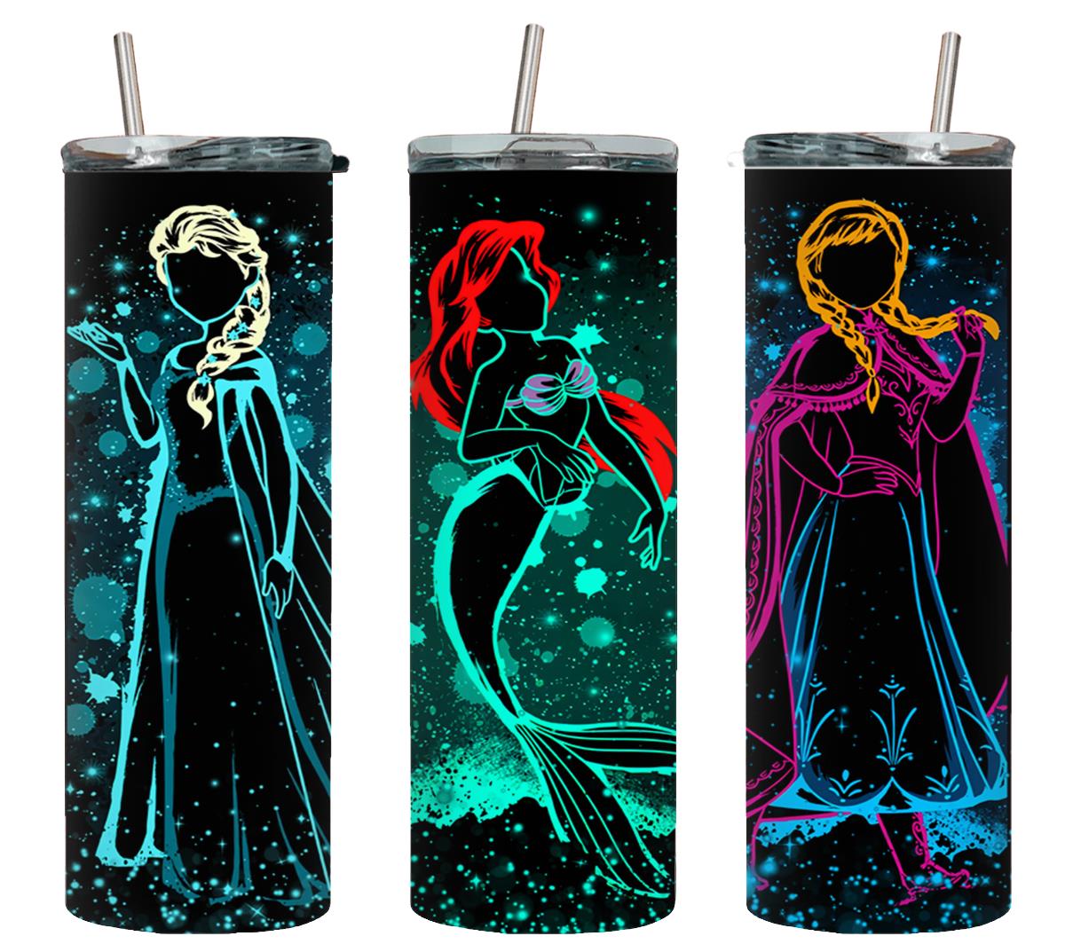 Neon Princess-9424 - tumbler